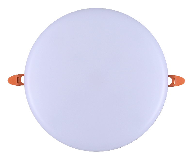 Lampu Panel Tanpa Bingkai LED 10W Tersembunyi, Aluminium + PC