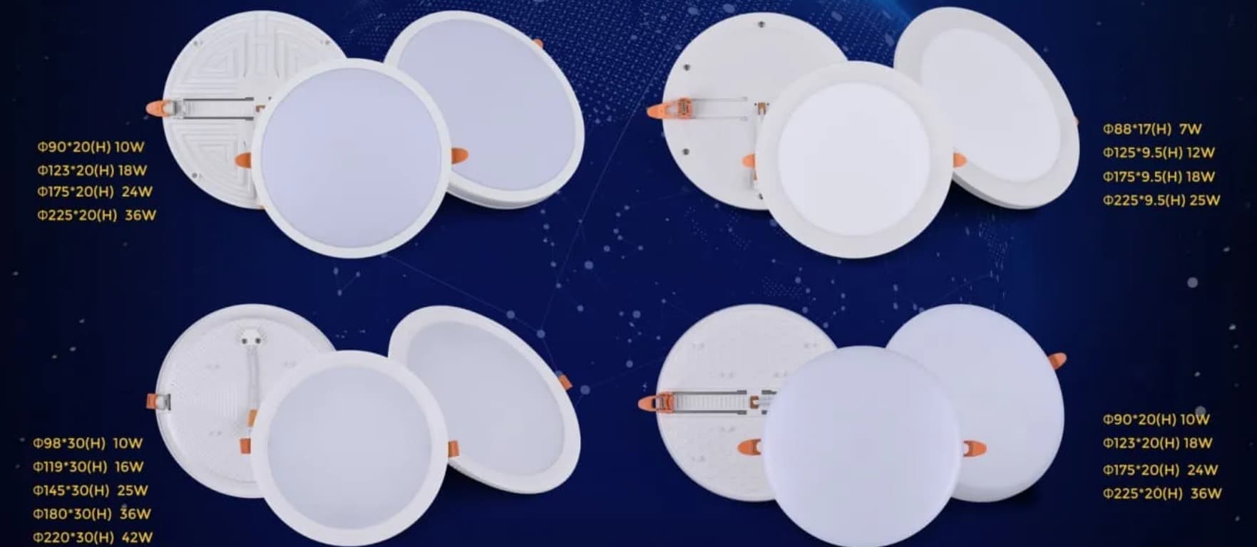 Pengilang Lampu Panel LED China