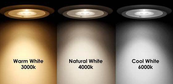 Pilihan Suhu Warna Cahaya LED