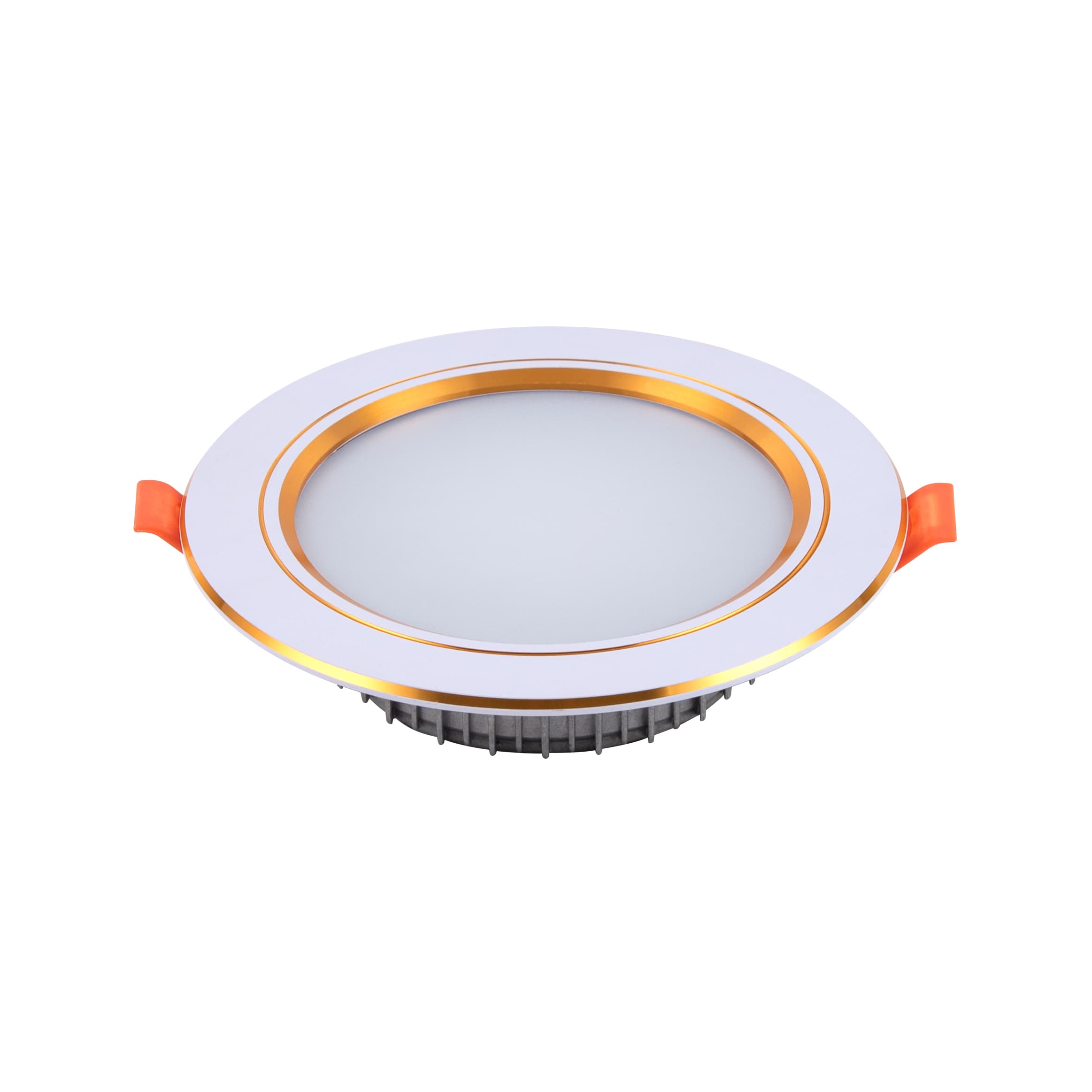 7w kesederhanaan moden bulat emas yang dipimpin lampu siling siling siling siling